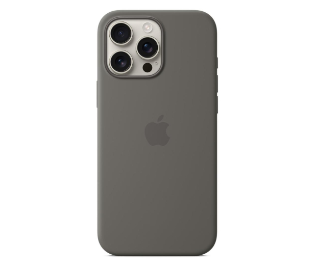 APPLE Silikonowe etui MagSafe do iPhone 16 Pro Max górska szarość - 1278652 - zdjęcie 2